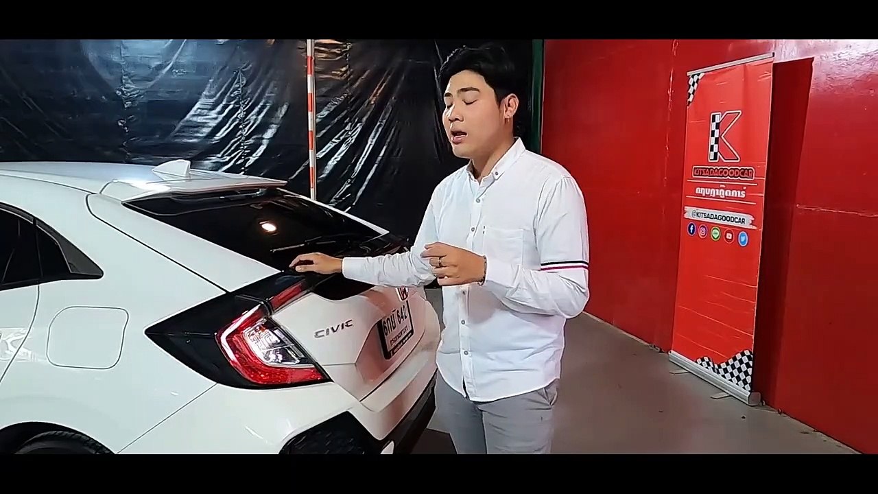 รีวิว รถเก๋ง Honda Civic มือสอง 1.5 FK (ปี 2017) ซีวิคสีขาว งดงาม สภาพนางฟ้า ราคาไม่แรง