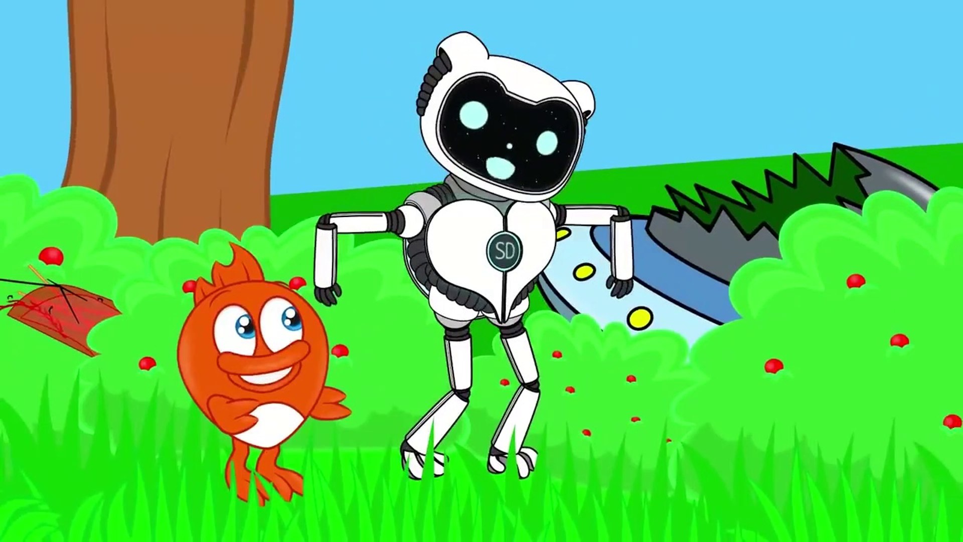Robot Dansı şarkısı ile 15 dk Sevimli Dostlar Bebek Şarkıları - Dailymotion  Video