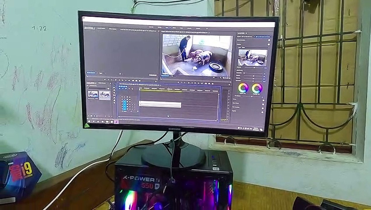 So sánh tốc độ render video giữa  cpu i9 9900 và i5 10400