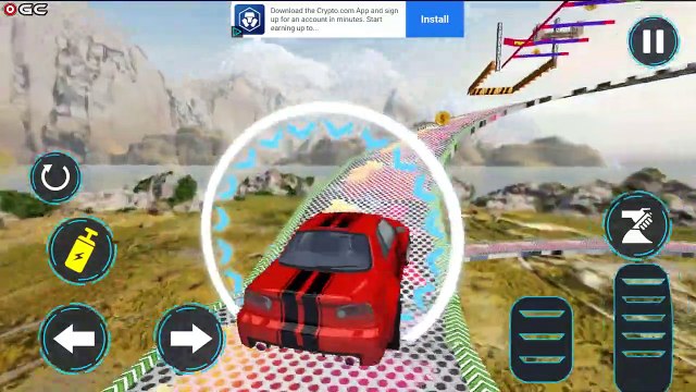 Crazy Car Stunt Game Stunt Car Games on Mega Ramp - Impossible Car Driving - Android GamePlay