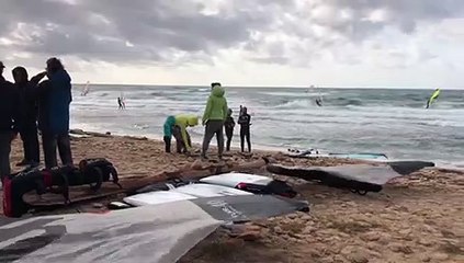 Du vent, des vagues ! Ça pousse fort à Carro