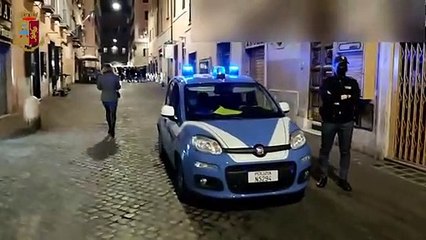 Roma - Prima notte di coprifuoco, controllate 800 persone (24.10.20)