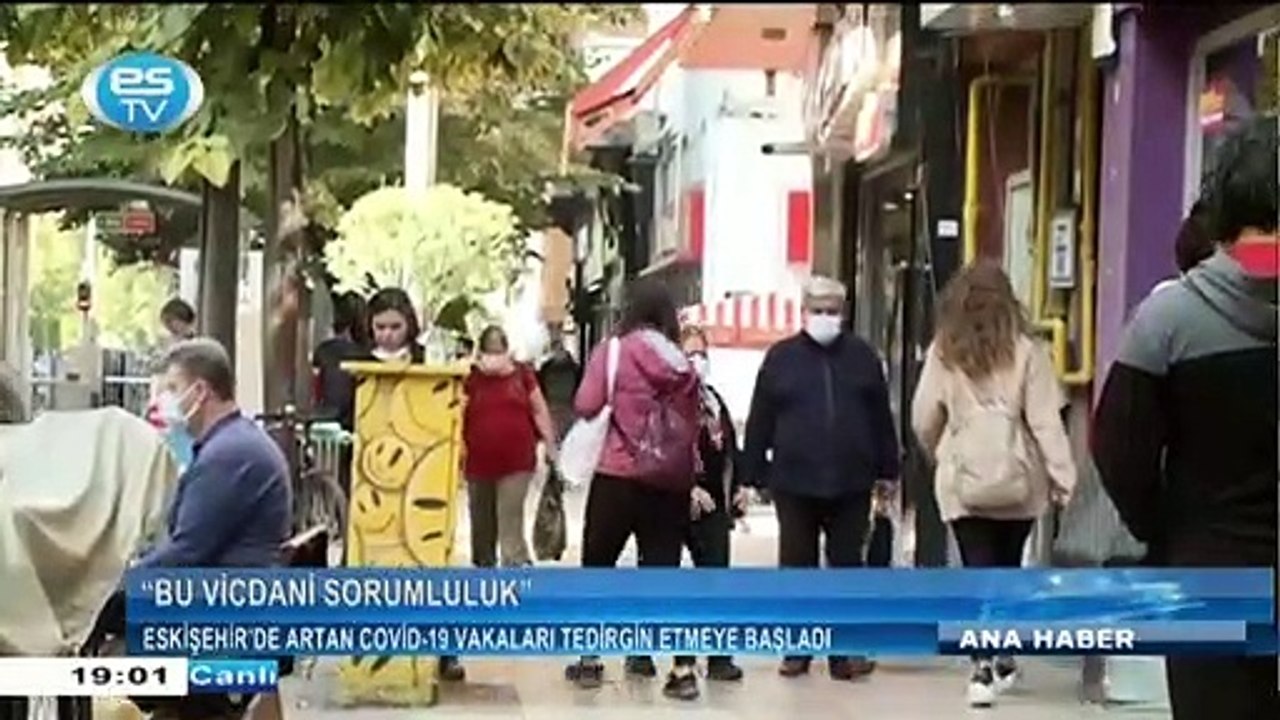 Eskişehir’de artan covid-19 vakaları tedirgin etmeye başlad