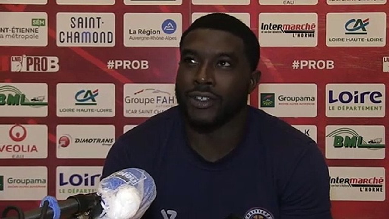 St-Chamond vs PB (J3 Prob) : Réaction d'Akeem Williams