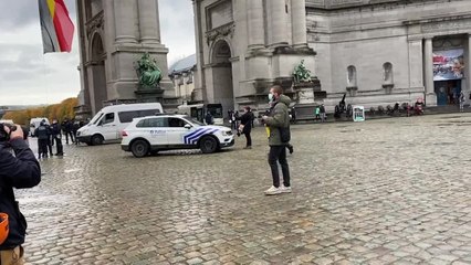 Manifestation contre les mesures Covid à Bruxelles