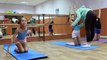 training Beginners Flexibility _ Dance, Gymnastics,  splits . Stretches, contortion ,