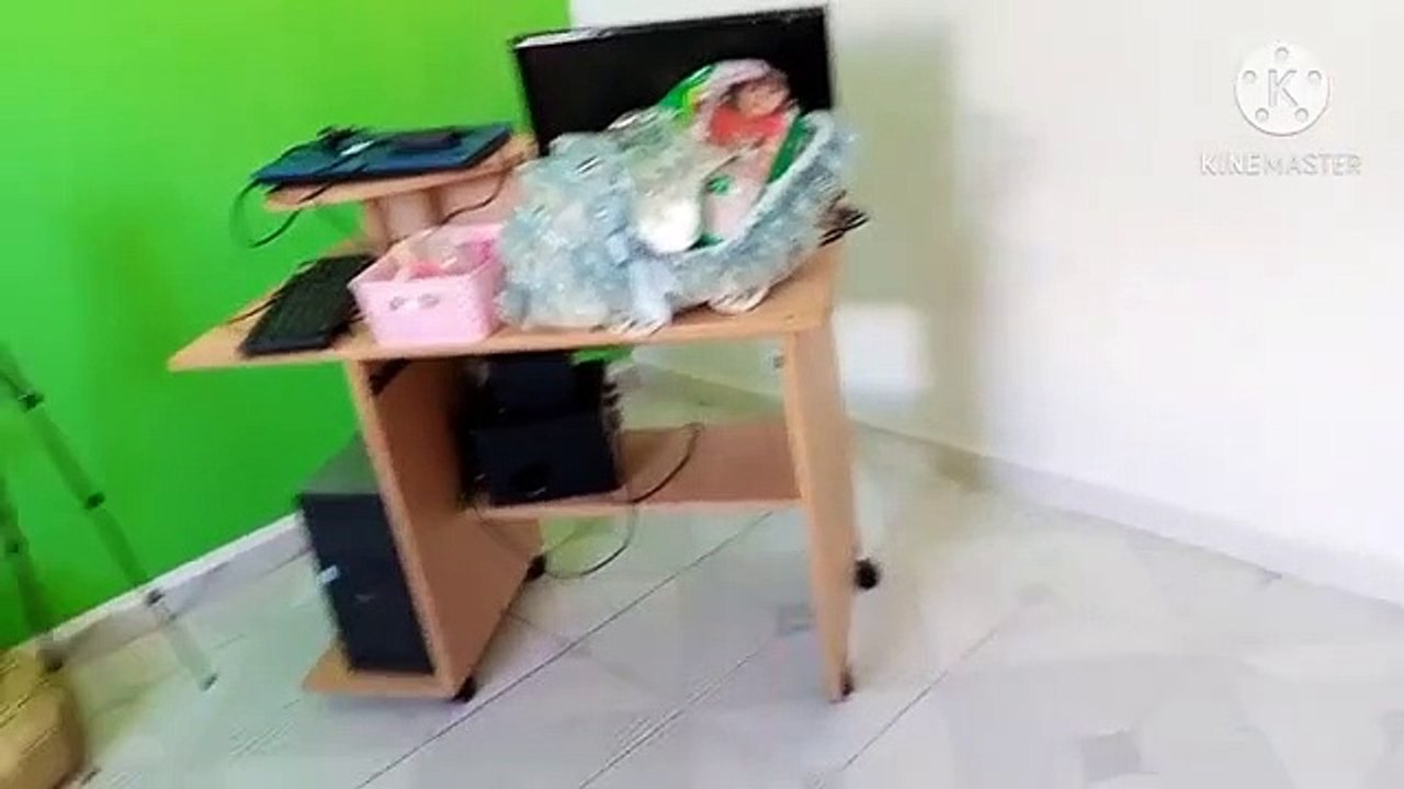 و اخيرا وصلت الموبيليا ،اول روتين في بيت اولادي