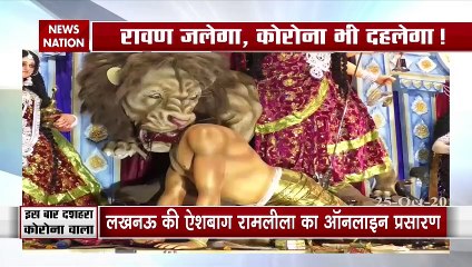 कुंभकर्ण कोरोना से बचने का संदेश दे रहा तो शी जिनपिंग मां दुर्गा के चरणों में शीश नवा रहे