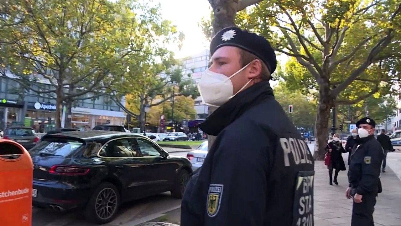 Corona-Kontrollen und aufgelöste Party in Berlin