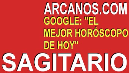 SAGITARIO - Horóscopo ARCANOS.COM 25 al 31 de octubre de 2020 - Semana 44