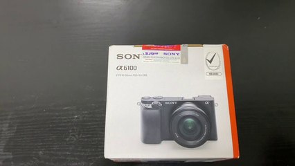 Sony A6100 Mirrorless Camera Unboxing | Ceddy's Random