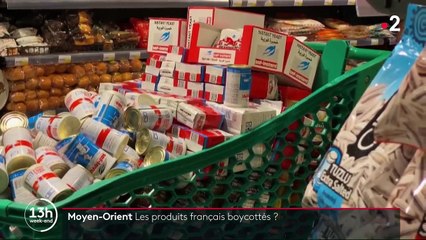 Moyen-Orient : appel au boycott des produits français