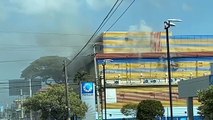 Incendio afecta hotel en la San Vicente de Paúl