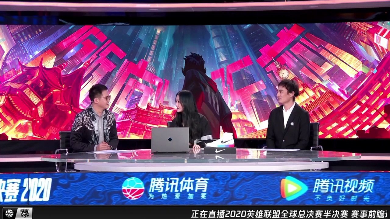 SNH48 AW9 - Mo Han (Momo) as guest star during League of Legends Worlds broacast 20201025