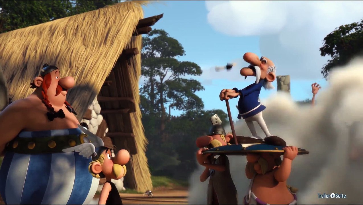 Asterix Im Land Der Götter Trailer Deutsch German (2015)