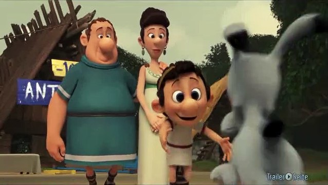 Ausschnitt aus Asterix Im Land Der Götter: Die Gallier ziehen um