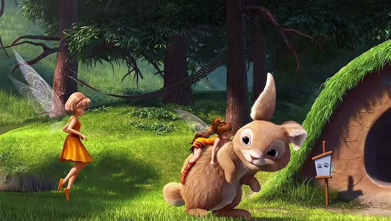 Ausschnitt aus Tinkerbell Und Die Legende Vom Nimmerbiest:  Ich lass mich fallen