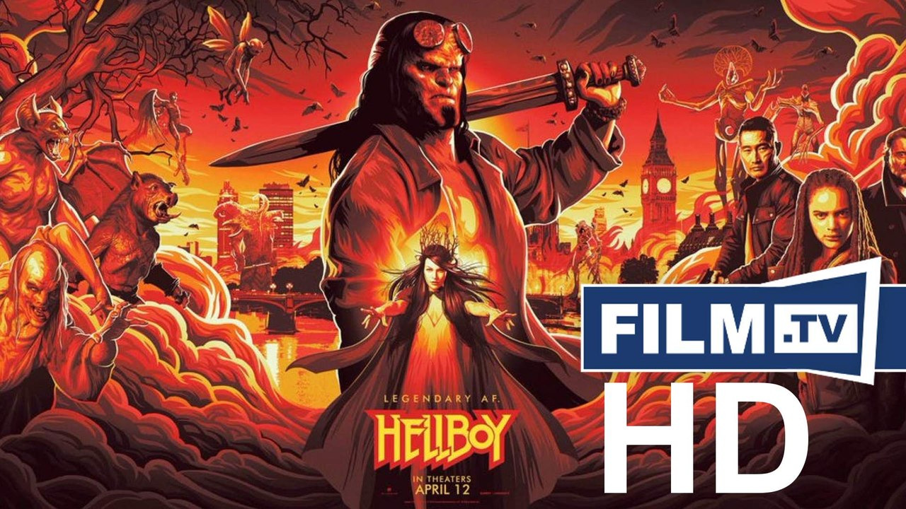 Hellboy: Plakat und erste Eindrücke von der Comic-Con New York (2018)