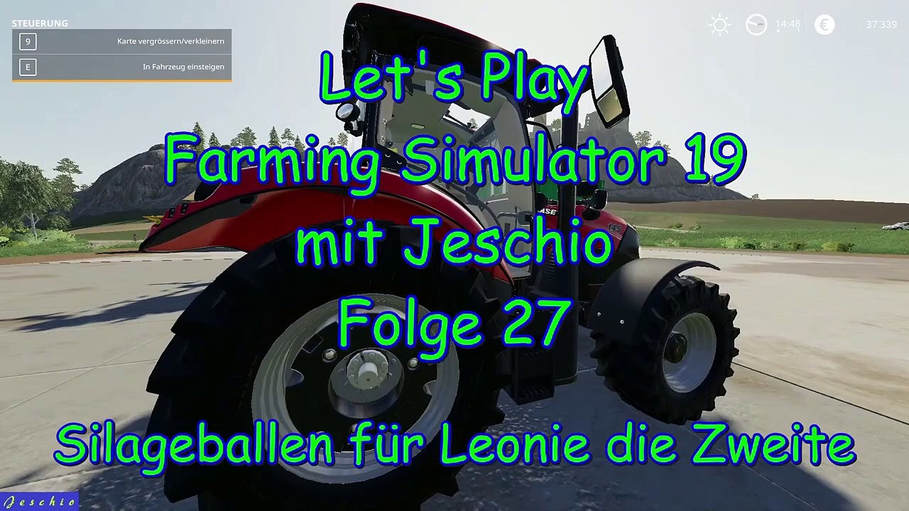 Lets Play Farming Simulator 19 mit Jeschio - Folge 027 - Silageballen fur Leonie die Zweite