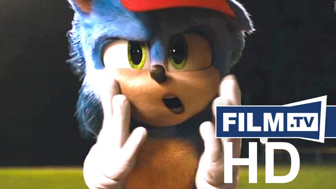 Sonic: Neues Design für den Kinofilm Deutsch German (2019) - Trailer