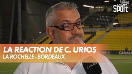 Christophe Urios : "On a du pain sur la planche"