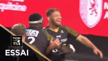 TOP 14 - Essai de Tawera KERR-BARLOW (SR) - La Rochelle - Bordeaux-Bègles - J6 - Saison 2020/2021