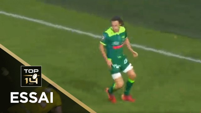 TOP 14 - Essai de Clovis LE BAIL (SP) - Clermont - Pau - J6 - Saison 2020/2021
