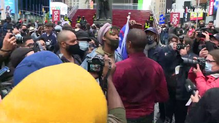 ABD'de Trump destekçileri ile karşıtları arasında kavga