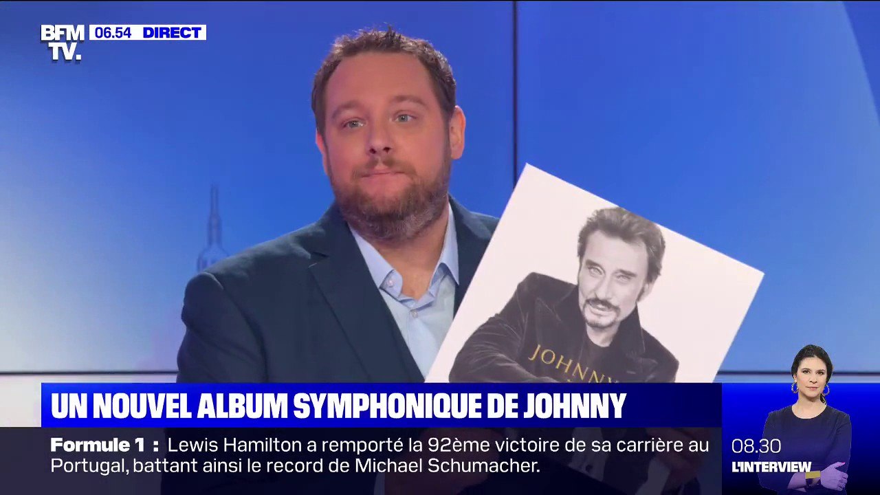 Un nouvel album symphonique de Johnny Hallyday...