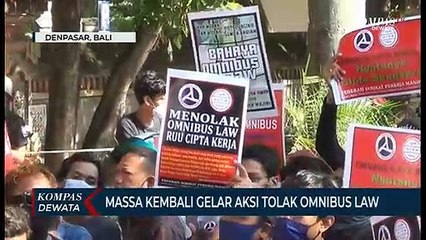 Demo Penolakan Omnibus Law