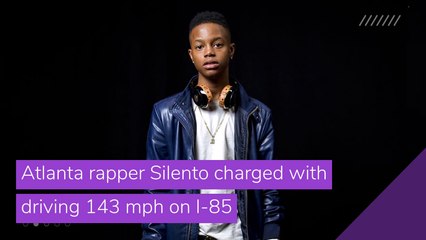 Atlanta rapper Silento charged with driving 143 mph on I-85, and other top stories in entertainment from October 26, 2020.