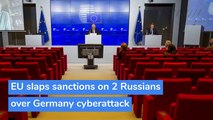 EU slaps sanctions on 2 Russians over Germany cyberattack, and other top stories in technology from October 26, 2020.