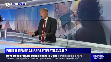 Faut-il généraliser le télétravail pour freiner l'épidémie de Covid-19 ?