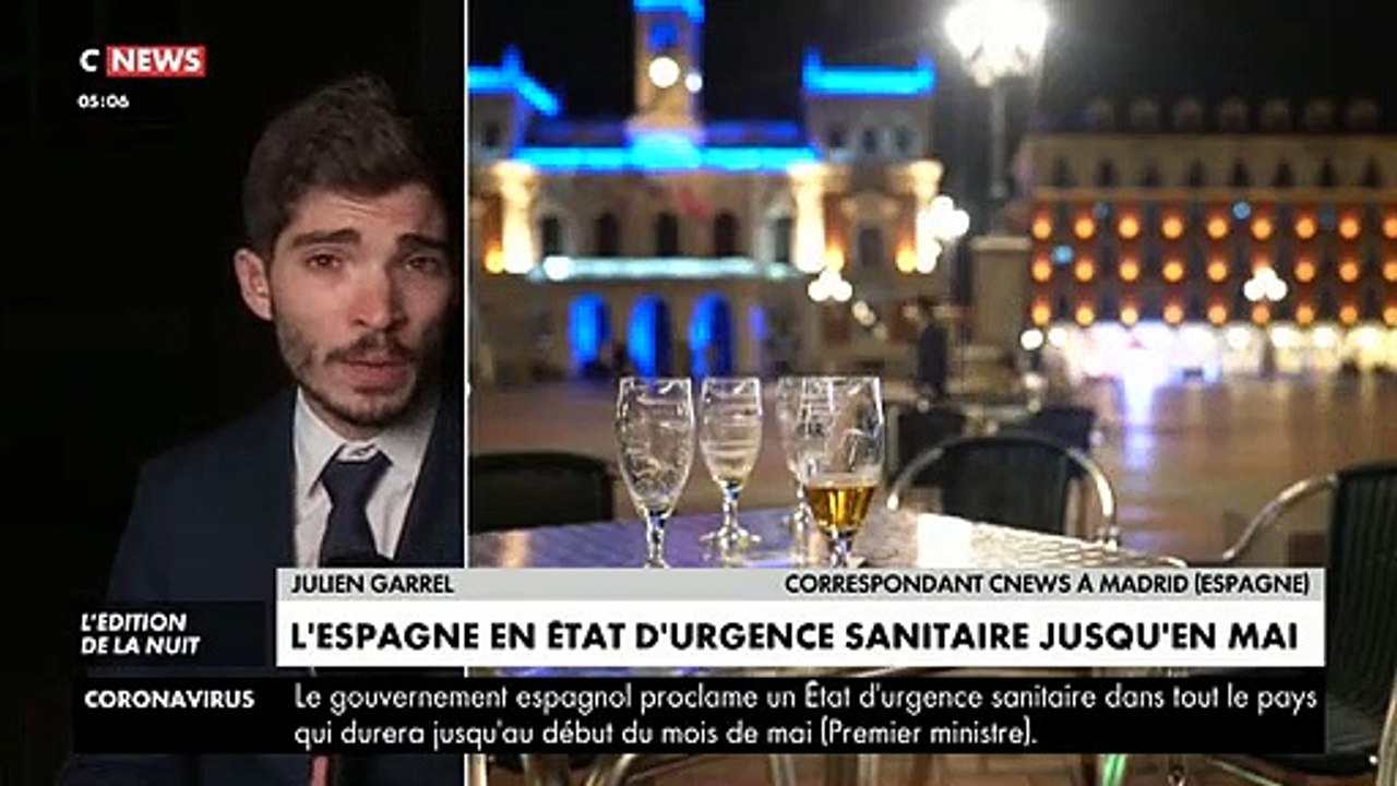 Coronavirus : L'Espagne décrète l'Etat d'urgence sanitaire pour au moins en 6 mois en raison de la progression de l'épidémie