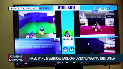 Fixed Wing dan Vertical Take-Off Landing Warnai KRTI Unila