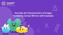 Characteristics of Images Formed by Plane Mirrors with Examples