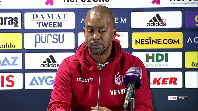 Trabzonspor Teknik Direktörü Eddie Newton, Fenerbahçe Maçı Sonrası Konuştu