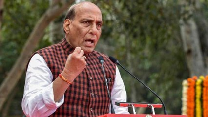 China gets stern warning from Rajnath Singh