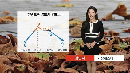 [날씨] 한낮 포근, 큰 일교차 유의…메말라가는 대기