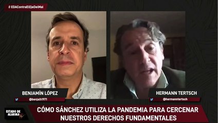 El Minuto de Oro de Hermann Tertsch: "Sánchez utiliza la pandemia para estrangularnos  y convertirnos en una sociedad lanar"