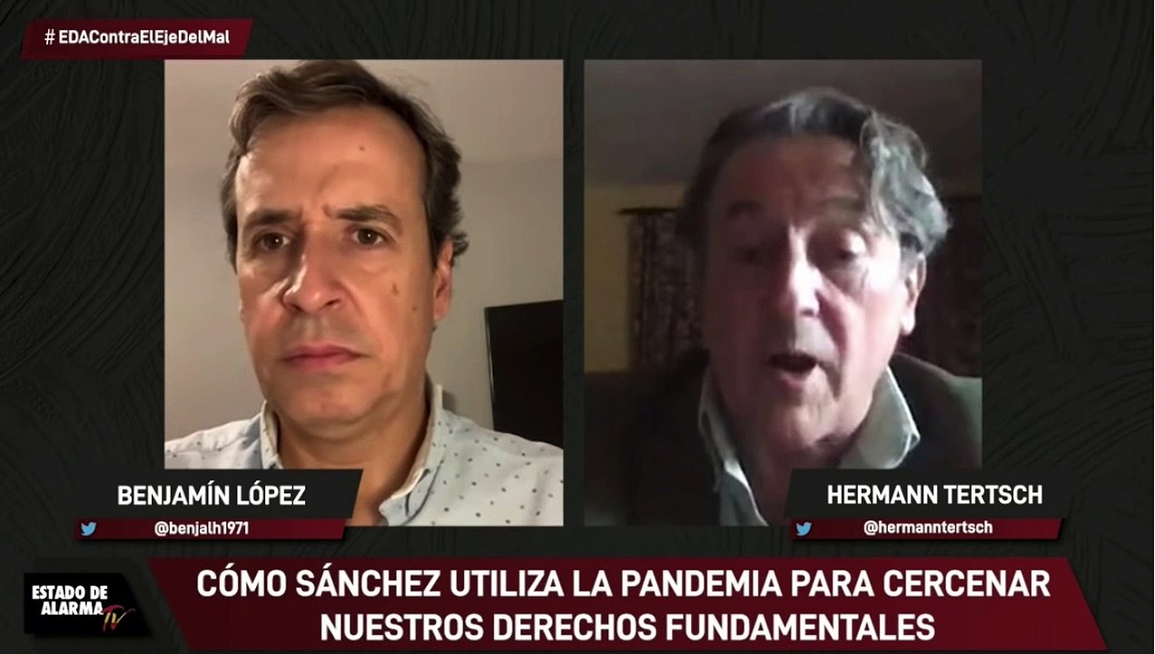 El Minuto de Oro de Hermann Tertsch: "El PP  es cómplice de los que los que nos quieren llevar a una dictadura narcodictadura chavista"