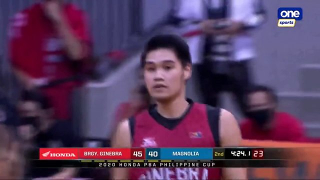 Arvin Tolentino drains 2 triples against Magnolia!