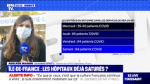 Covid-19: les hôpitaux d'Île-de-France sont-ils déjà saturés ?