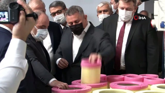 Bakan Varank, Denizli Çardak OSB’de incelemelerde bulundu