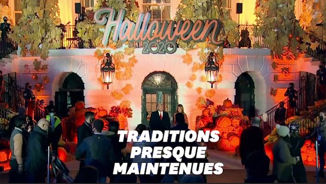 Les Trump fêtent Halloween à la Maison Blanche, sans bonbons à cause du Covid-19