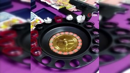 Şüpheli şahsın takibi sonucu girilen dernek binasında silah ve uyuşturucu ele geçirildi