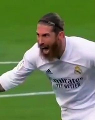 Así celebra Sergio Ramos los goles