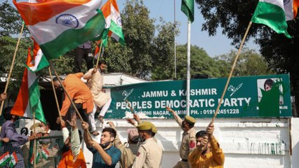 Download Video: J&K: BJP Tiranga Yatra against Mehbooba statement on flag