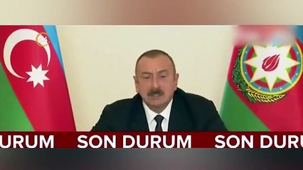 Ermenistan ateşkesi deldi, Aliyev kameraların karşısına geçti