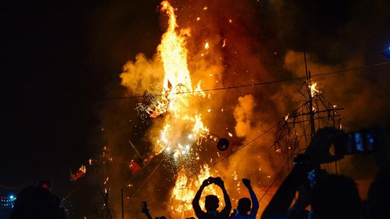 Dusshera celebrations worsen Delhi’s air quality further